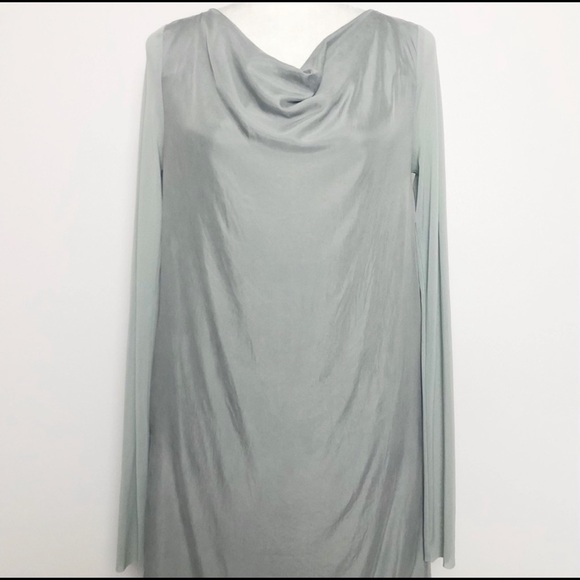 Rudsak Scarlet Cowl Neck Dress Grey, NWT - Picture 3 of 16